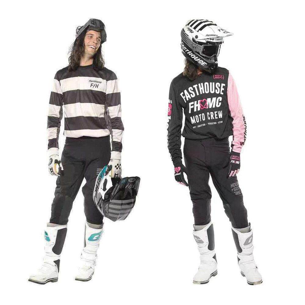 FH 2025新款越野摩托车骑行服套装透气速干骑行服