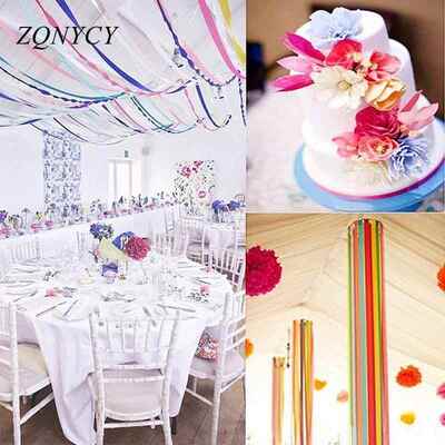 32ft 10m Crepe Paper Streamers DIY Paper Garland Photography