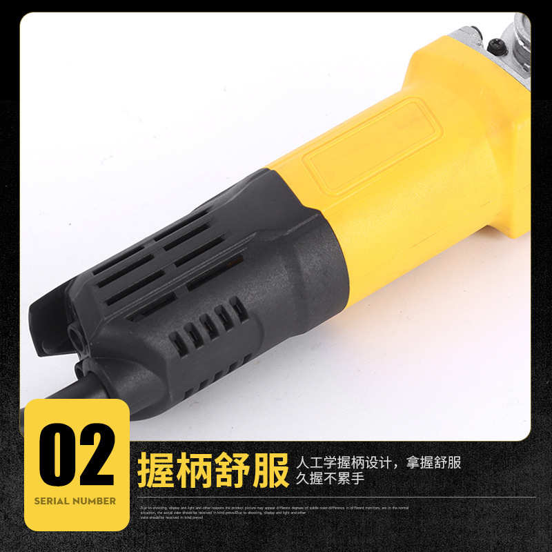 奥顿电动角磨机工业级抛光机多功能手磨机小型打磨切割机批发