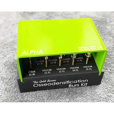 以色列进口骨致密化钻头套装上颚窦提升工具套装 骨挤压工具套装