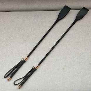 小皮鞭马鞭成人鞭子sp马术装 备训狗短鞭训马拍子皮拍调教鞭工具