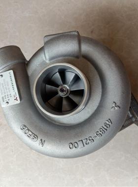 神钢200-6挖掘机加藤6D34发动机涡轮增压器TE06H-16M 49185-01030