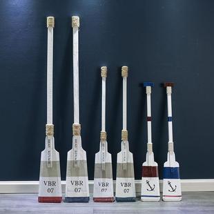 船桨壁挂创意家居饰品地中海家饰酒吧橱窗装饰摆件木质桨片工艺品