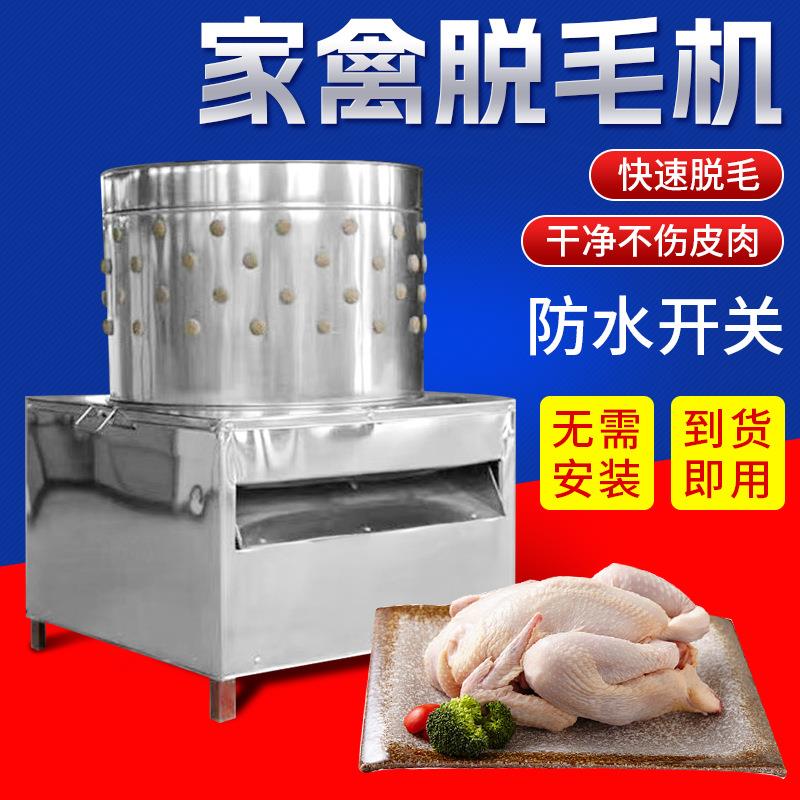 商用脱毛机鸡鸭鹅不锈钢全自动家禽去毛机拔毛机厂家现货
