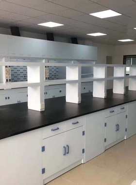 化验室pp实验台边实验材质工作台实验室医院操作台桌边pppp柜pp台