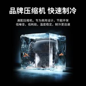 房尚厨四门冰箱商用QGA冷冷冻保鲜柜厨酒店不藏锈容钢六门大量冰