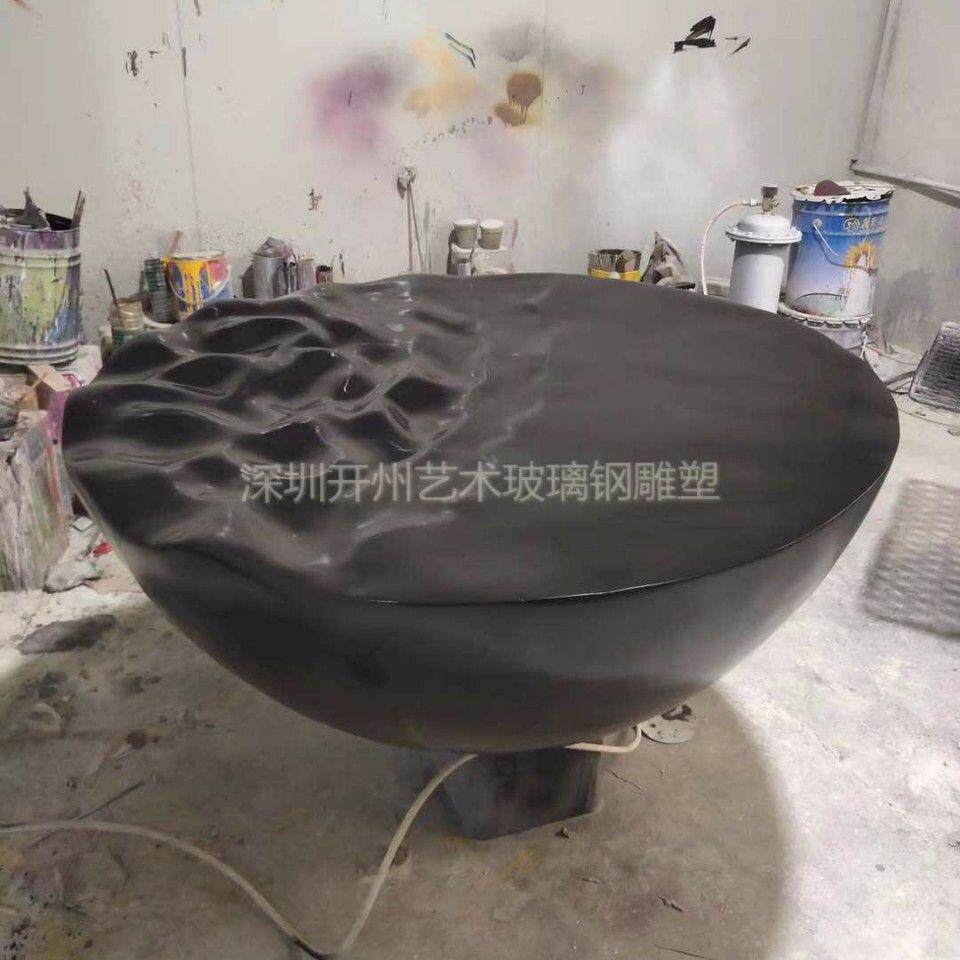 深圳厂家直销玻璃钢小圆盘公园广场别墅购物中心景观雕塑酒店大堂