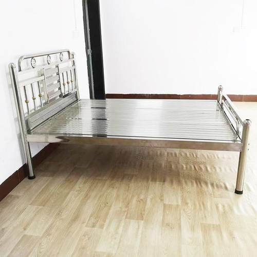 钢带款特无缝全锈钢床板现代简约1.2米厚1.不床58945645m1.8米单