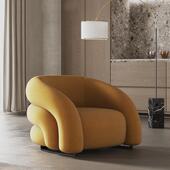 设计师懒人沙发椅现代客厅单人休闲椅阳台躺椅创意网红款 布艺球椅