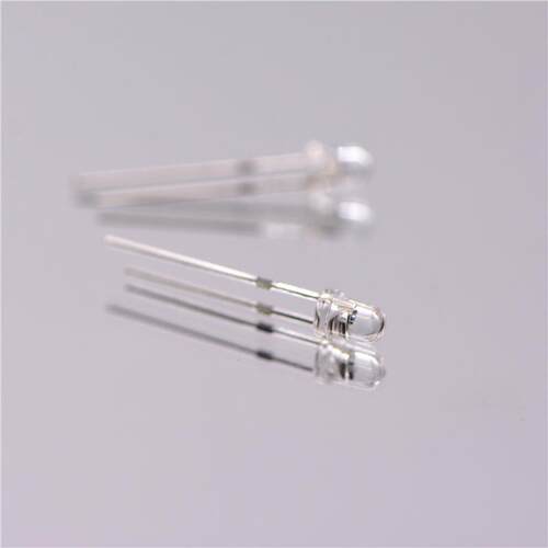 3mm粉红色led灯珠直插发光二极管f3白发粉红光高亮指示灯节能