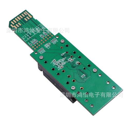 厂家手机字库烧录座短接口转SDeMMC169FBGA153测试座烧录座连接器