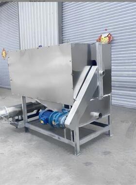 湖南滚筒微滤式干湿分离机肉鸡粪肉鸭粪脱水机大型养殖场粪固液分