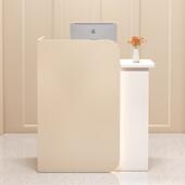 收银台店小型前台台便店简约商用无品牌 店收铺银利 网红吧桌服装