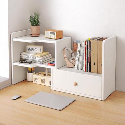 Desktop bookshelf shelf table home storage shelf Student des