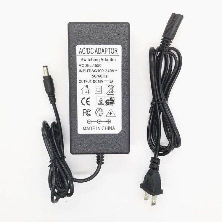 迪威普DVP 760A/760H光纤熔接机熔纤机充电器15V5A开关电源配接器
