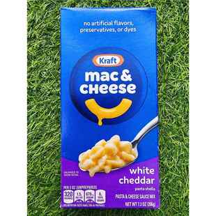 美国卡夫稠滑奶酪芝士通心粉通心面KRAFT MACARONI CHEESE DINNER