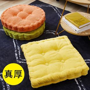 蒲团坐垫不塌地板蒲垫拜佛垫家用坐敦简约加厚屁股垫圆形增高椅垫