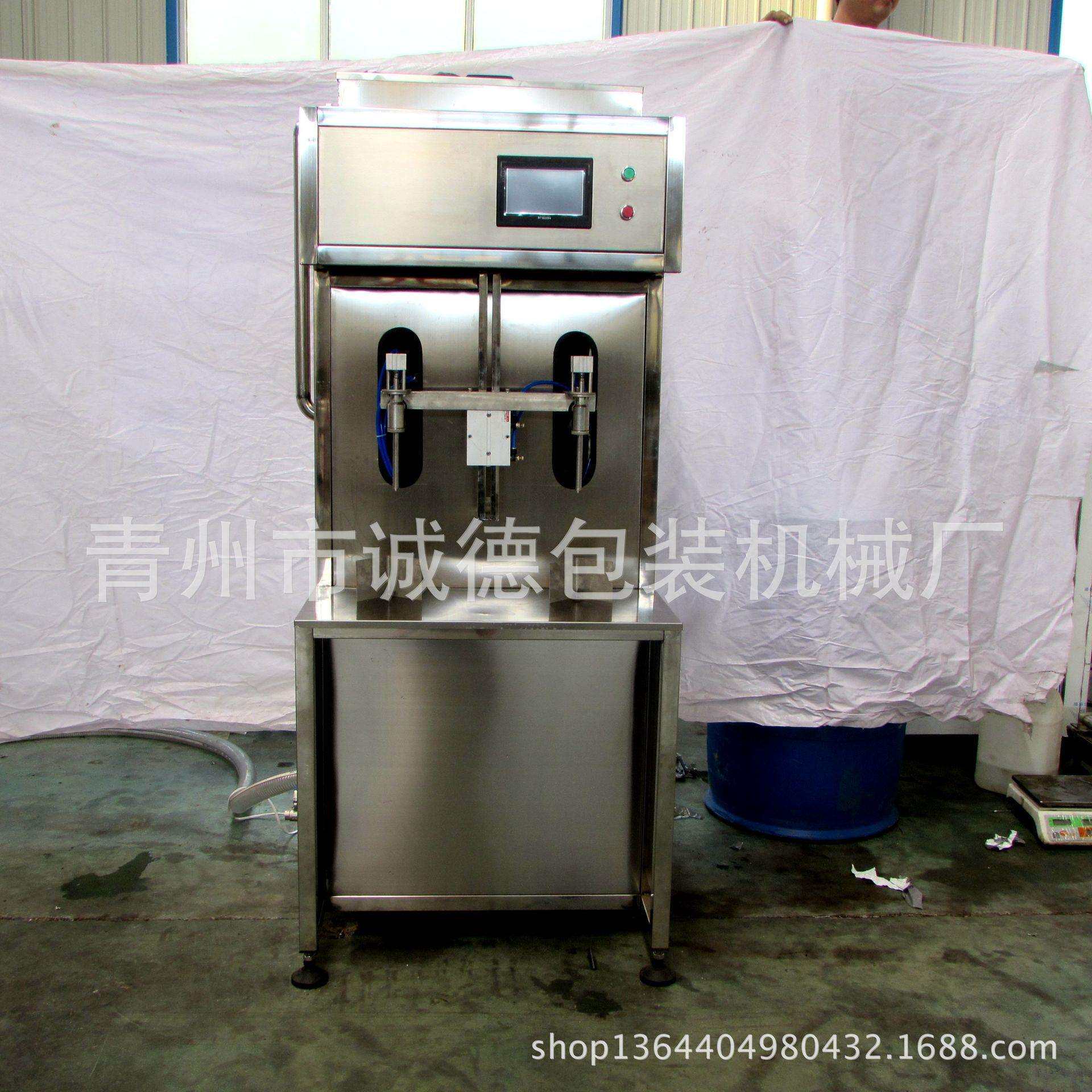 供应 小瓶酱油醋等液体专用灌装机 液体灌装机 防止起泡