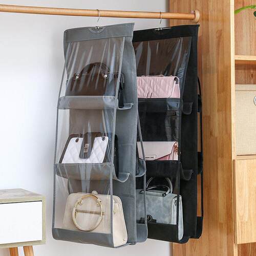Wall-mounted Fabric Dust-proof Home Wardrobe Storage Bag and