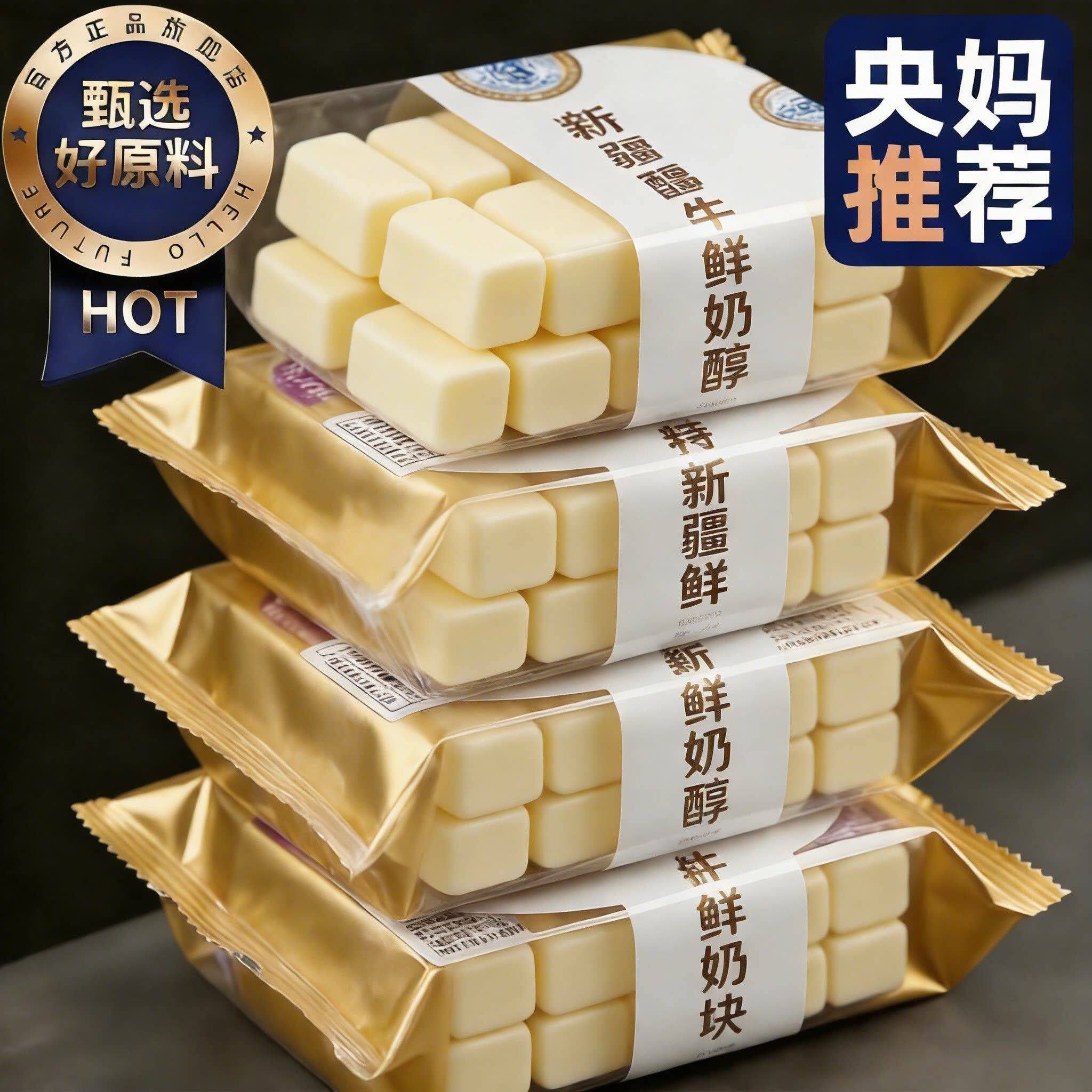 新疆奶醇原味新疆特产官方旗舰店奶醇奶疙瘩正宗无糖无添加奶酪贝