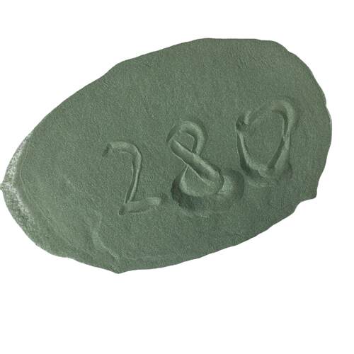 硬质合金喷砂钝化用绿碳化硅46目120目320目绿碳化硅价格