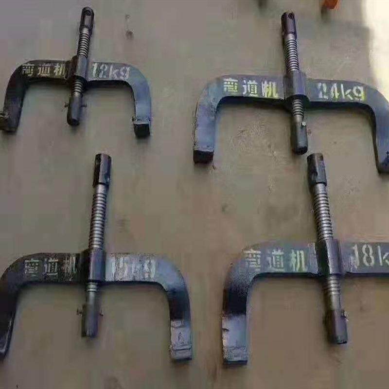 手动弯道器 机械式手动弯道机 钢轨手动弯道机厂家