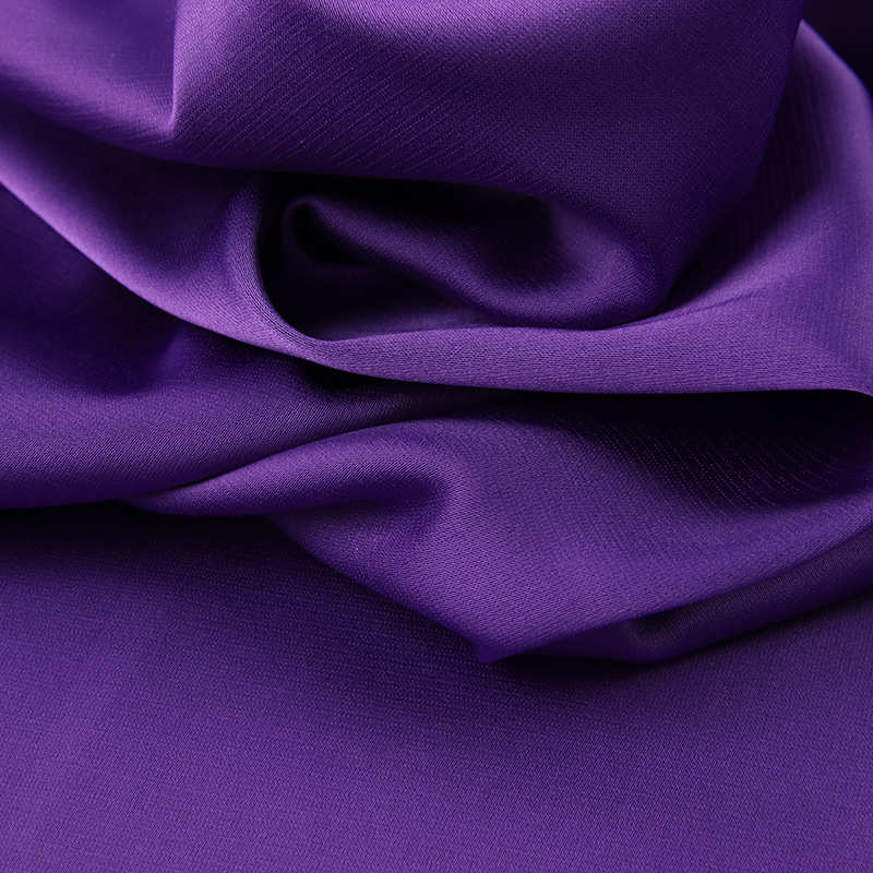 高弹缎仿真丝面料 弹力丝绸缎色丁面料 礼服睡衣旗袍里布服装面料