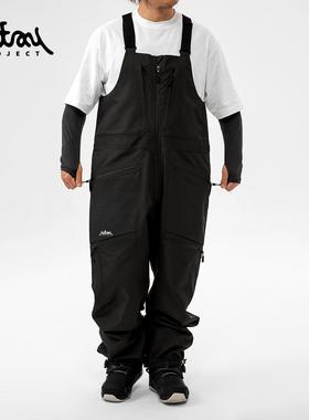 Altay Project单双板3L专业滑雪裤防水防风保暖透气宽松背带裤