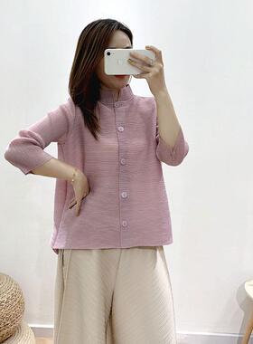 Yi Shang top women's cardigan short jacket women's summer