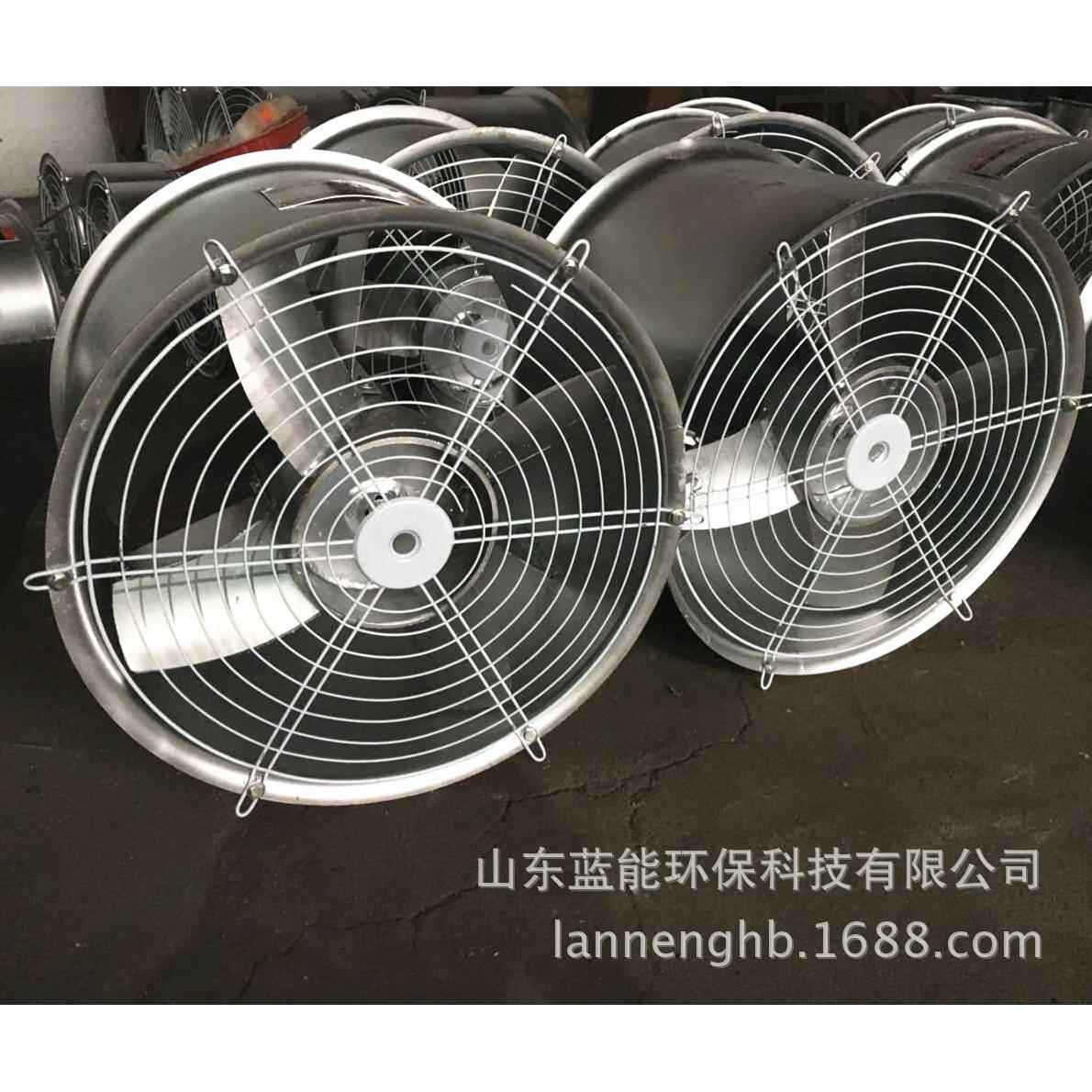 WT35系列不锈钢轴流风机地下车库轴流式排烟风机低噪便携耐高温