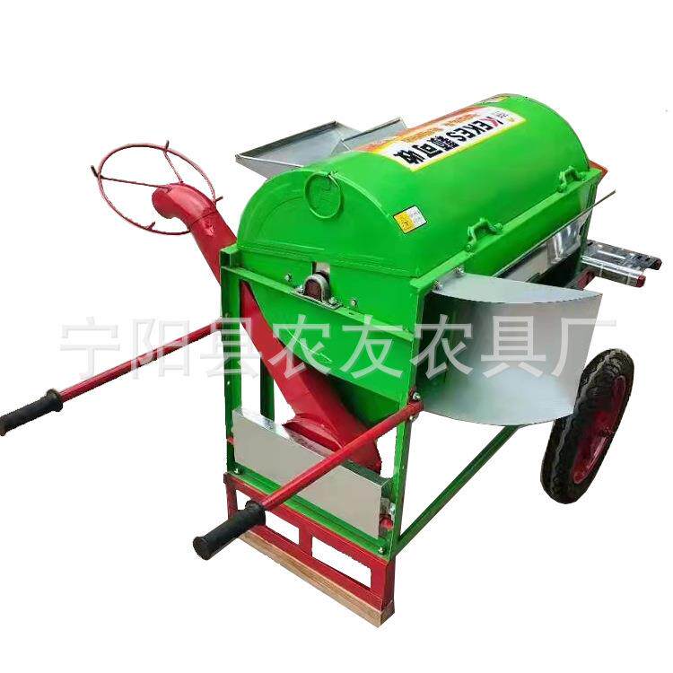 水稻小型打麦机家用打谷机豆谷子脱粒机稻谷收割机电动打粒机