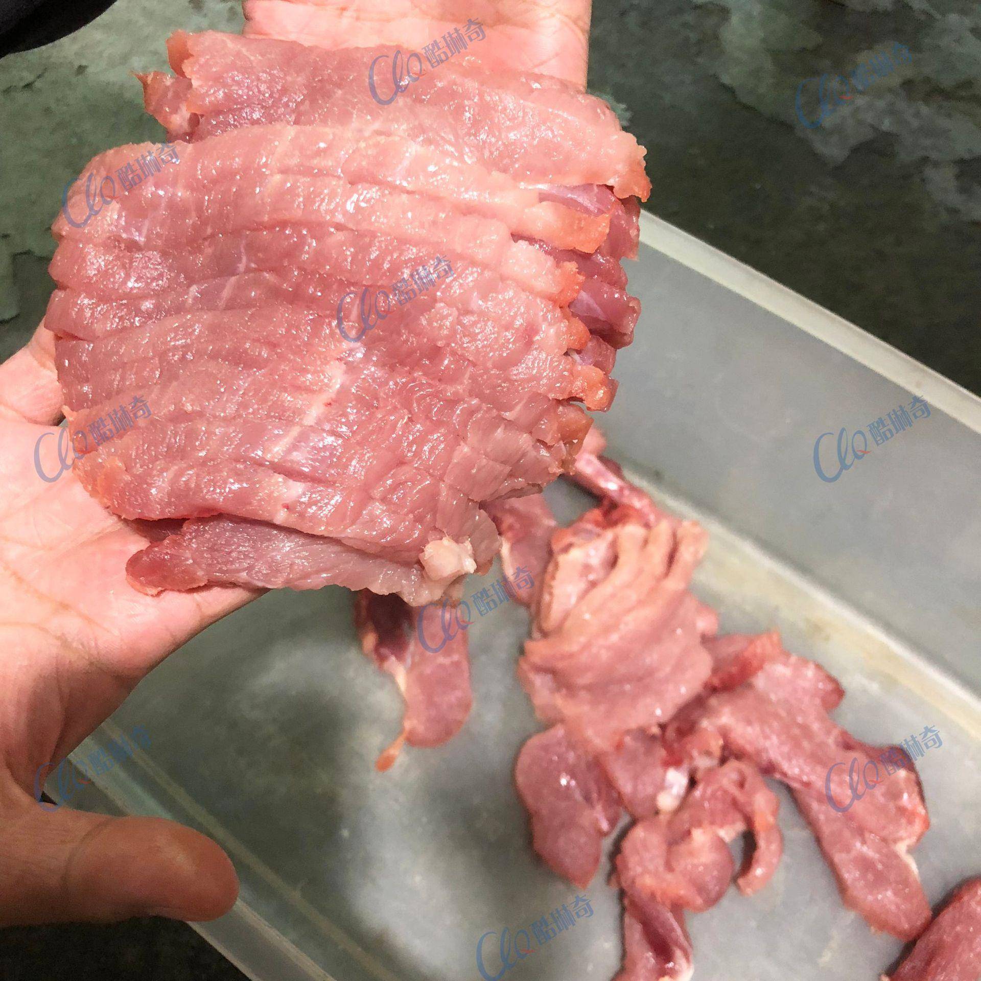 切肉机不锈钢多功能猪肉切片机鲜肉切片机可切厚薄肉片机2-30MM