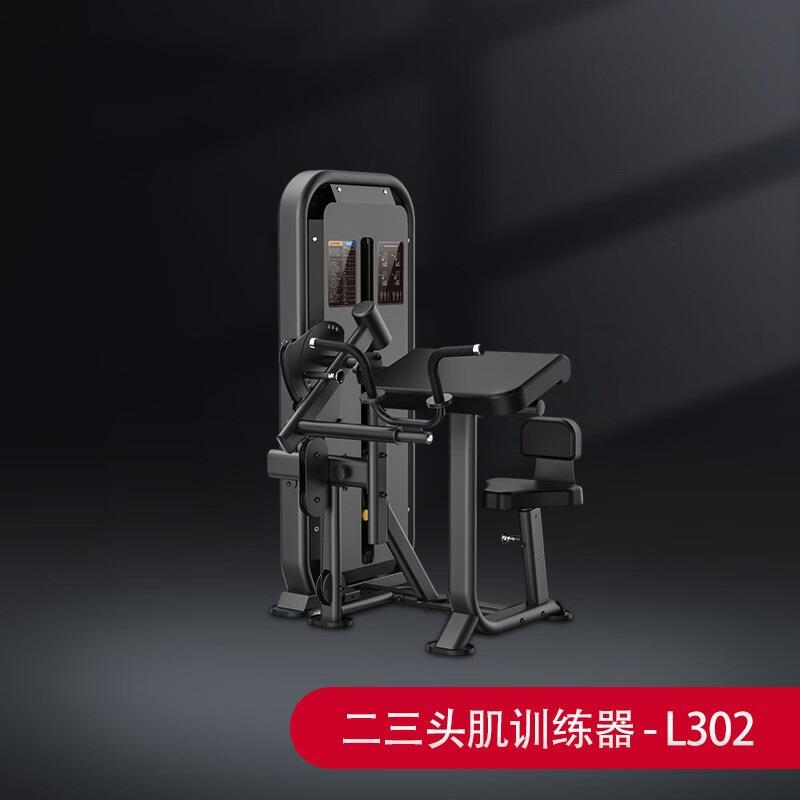 专业健身房力量训练二三头肌训练器健身器材L302黑色