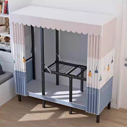 衣柜一体式免安装简易布衣柜可折叠衣橱家用卧室出租房用结实耐用