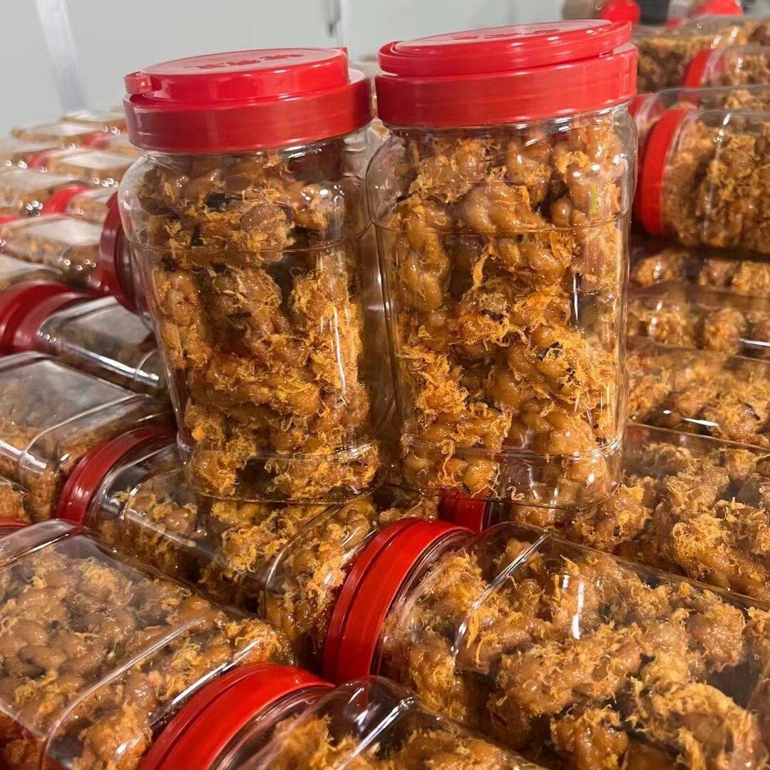 新疆包邮肉松麻花 义乌红糖麻花肉松海苔味手工网红零食 传统金华