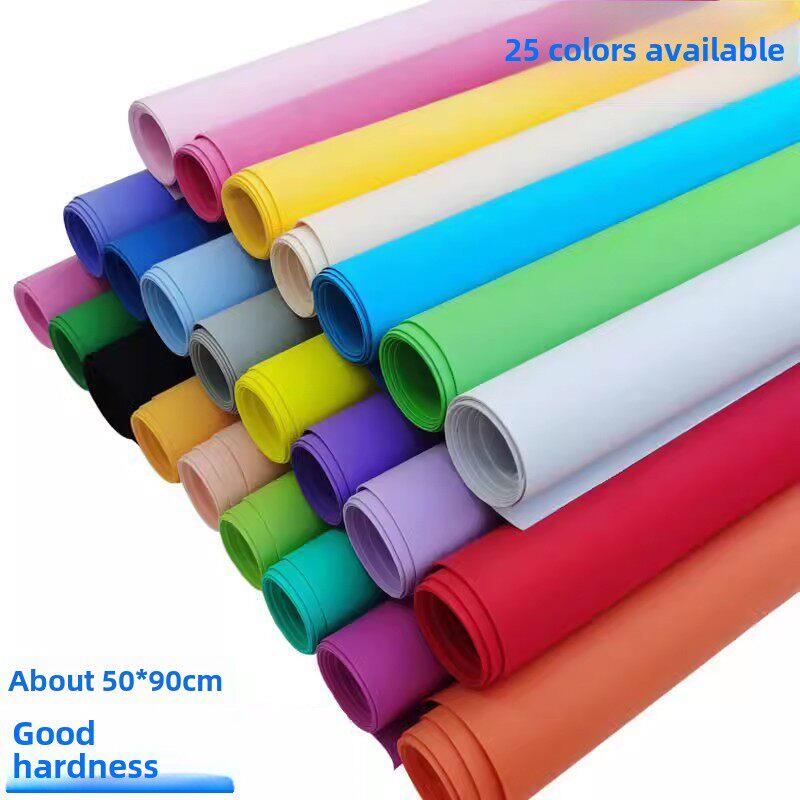 海绵纸大张50*90cm儿童彩色手工纸幼儿园泡沫纸玫瑰花手工diy材料