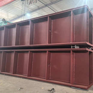 钢围檩厂家供应双拼工字钢焊接加工基坑基础打桩设施活动短接围檩