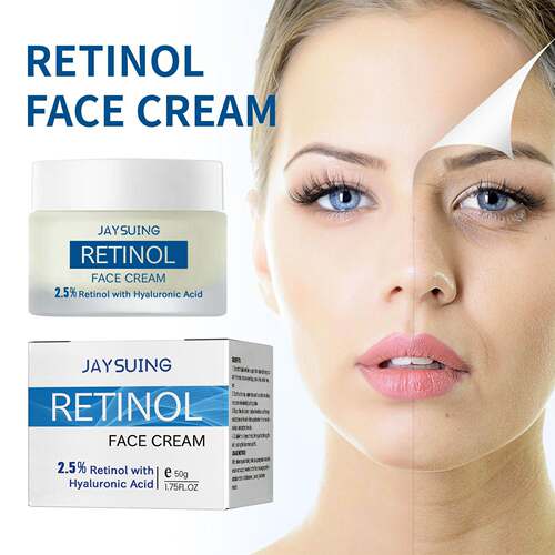 Jaysuing Retinol Cream,清爽不粘腻，温和滋润面部肌肤，补水柔