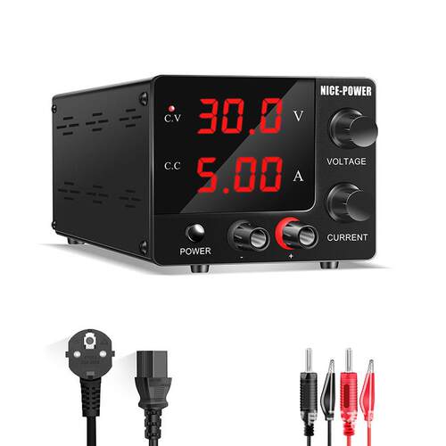 迷你直流稳压电源0-30V可调电压电源5A10A可调稳压电源15V10A