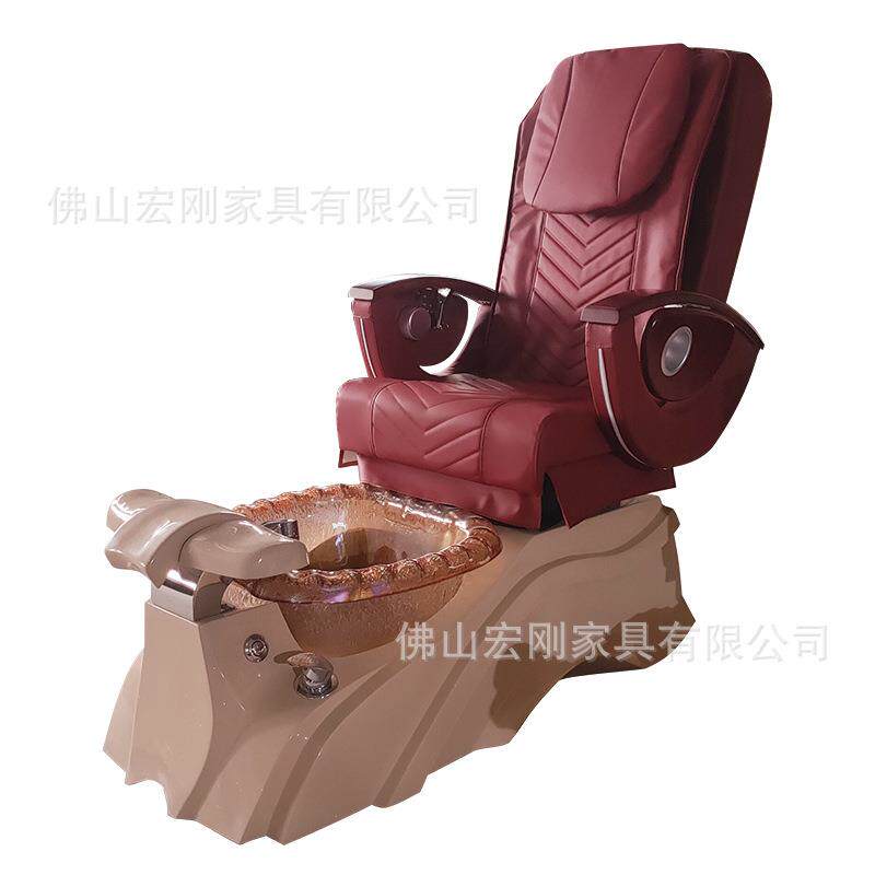 美甲沙发电动足浴按摩椅手足护理多功能洗脚椅专用美睫沙发美足椅