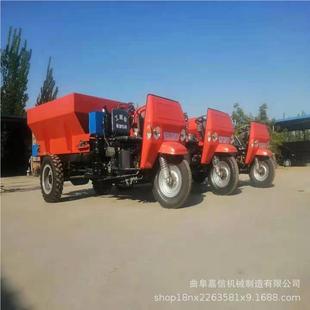 湿力颗粒SJ 28干肥料粪车2马牛羊猪粪扬粪机抛柴油动力撒粪车