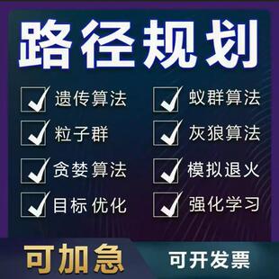 MATLAB代做编遗传算法路径规划多目标优化选址蚁群数学建模粒子群