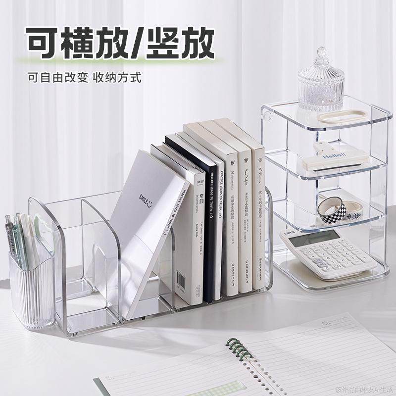 化妆品眼影盘收纳整理盒桌面彩妆腮红粉饼置物架子立式抽屉分隔格