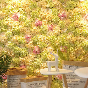 032 饰墙可拼接剪裁FW46 仿真花墙网红墙婚庆花墙门店装 046 夏花