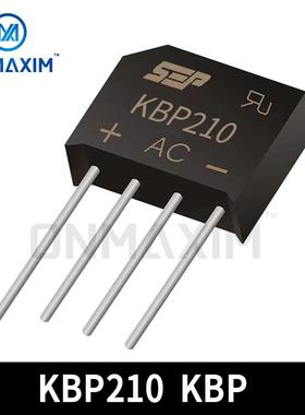 工厂KBP210桥堆KBP210GDIP-42A1000VKBP桥式整流桥