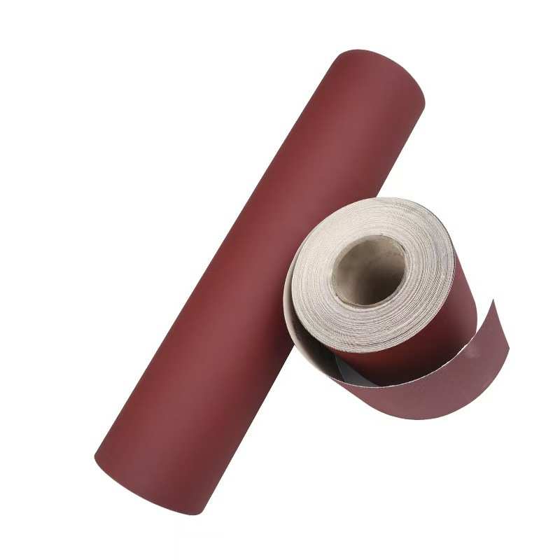 砂纸卷除锈打磨抛光用手撕软砂纸卷纸基棕刚玉红砂砂纸砂布卷整卷