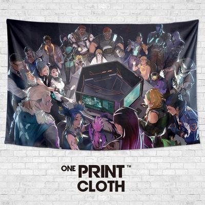 《英勇无畏》合同游戏周边宿舍装修海报背景墙布艺挂毯