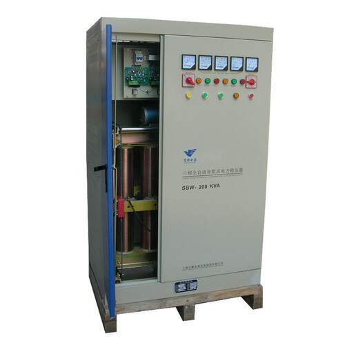 SBW-200KVA 三相全自动补偿式大功率电力稳压器380V工业稳压器