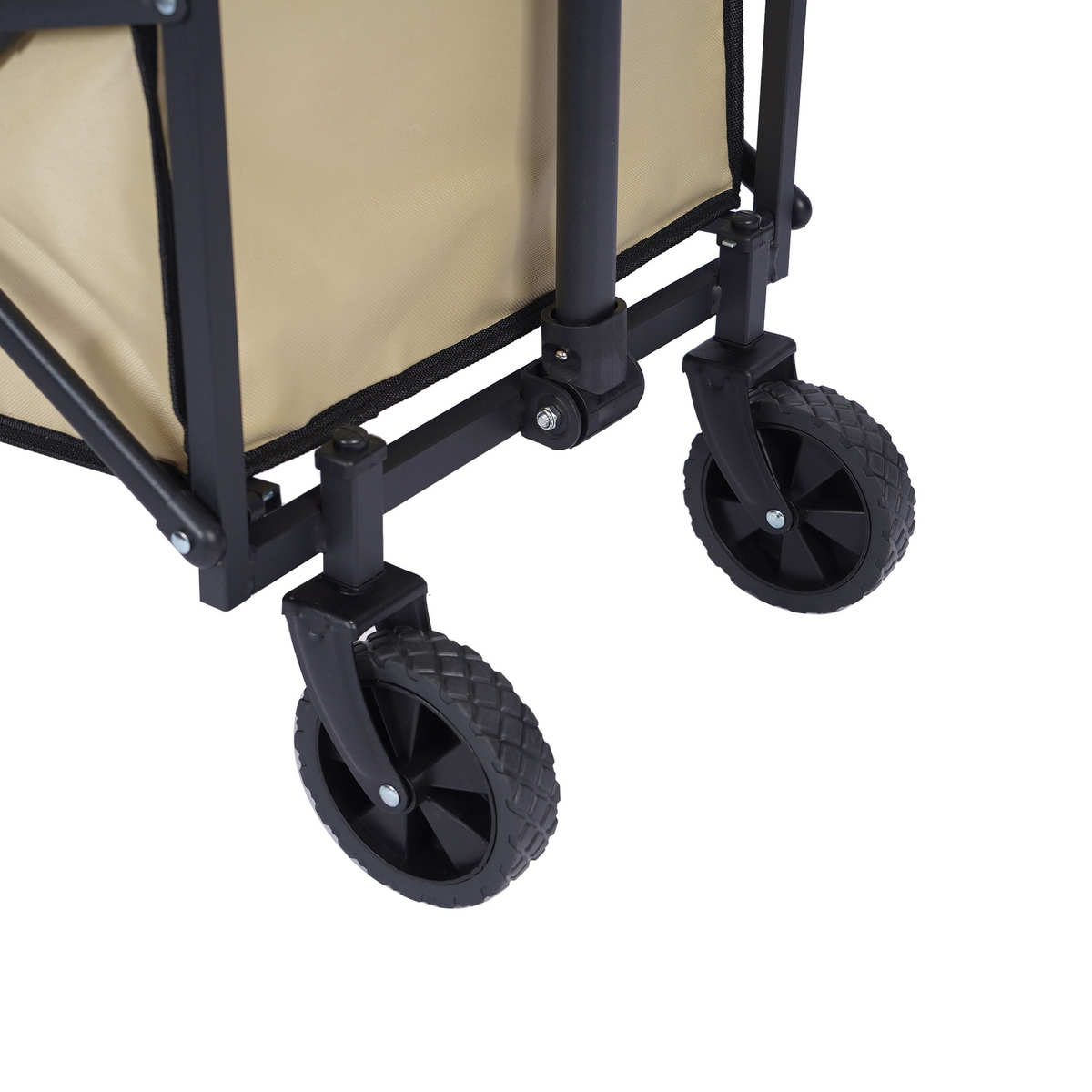 购物摆摊户外新款寸户外营地小推车推车车便携4折叠折叠露营推车