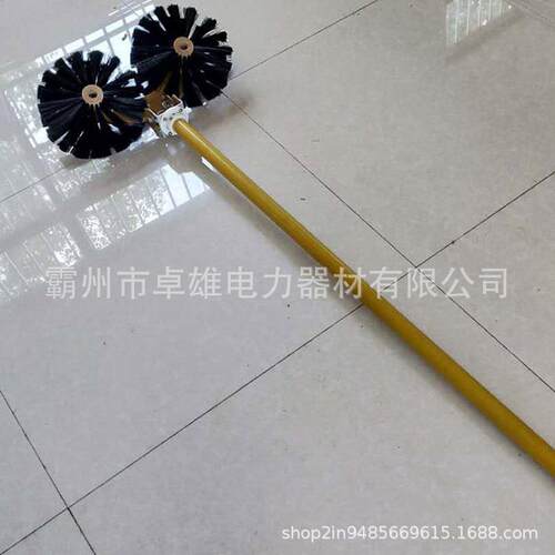 带电作业瓷瓶刷110kv电动绝缘清洁器绝缘子除尘毛刷避雷器清扫刷